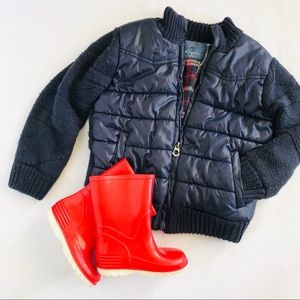 Zara Puffer Sweater Jacket - Boys S